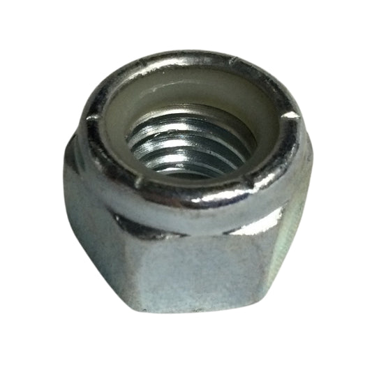 TUERCA AUTOBLOCANTE INSERTO NYLON ACERO GRADO 2 1/2 PULGADAS-13 ROSCA ESTANDAR