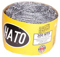 ALAMBRE DE PUAS 300m CALIBRE 15 HATO ORO