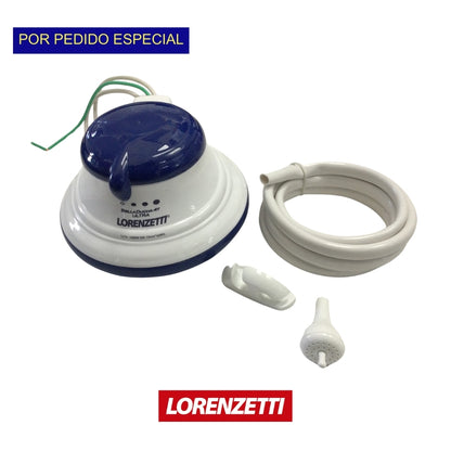 DUCHA ELECTRICA MAXI DUCHA 4 TEMPERATURAS  127V 5500W  BLANCA CON AZUL LORENZETTI 7537515