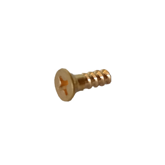 TORNILLO PARA MADERA CAB PLANA PHILLIPS LATON #6 x 1/2 PULGADAS