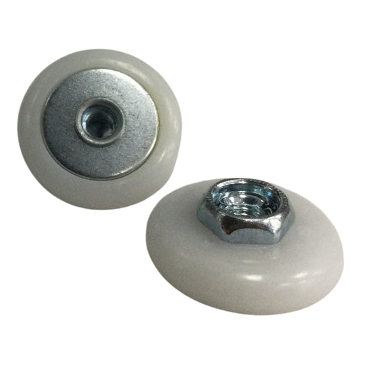 RODAMIENTO OVALADO PARA PUERTA DE DUCHA NAILON 7/8 PULGADAS