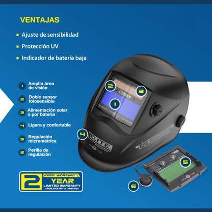 MASCARA DE SOLDAR ELECTRONICA SOLDADURA ELITE VARIOMATIC 401