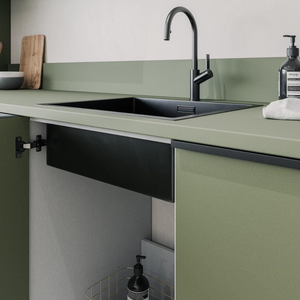 MODULO DE FREGADERO PRO 800 x 800 x 580 ALUMINIO RH