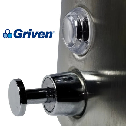 DISPENSADOR DE JABON LIQUIDO DE 800ML GRIVEN GV-SD-BS