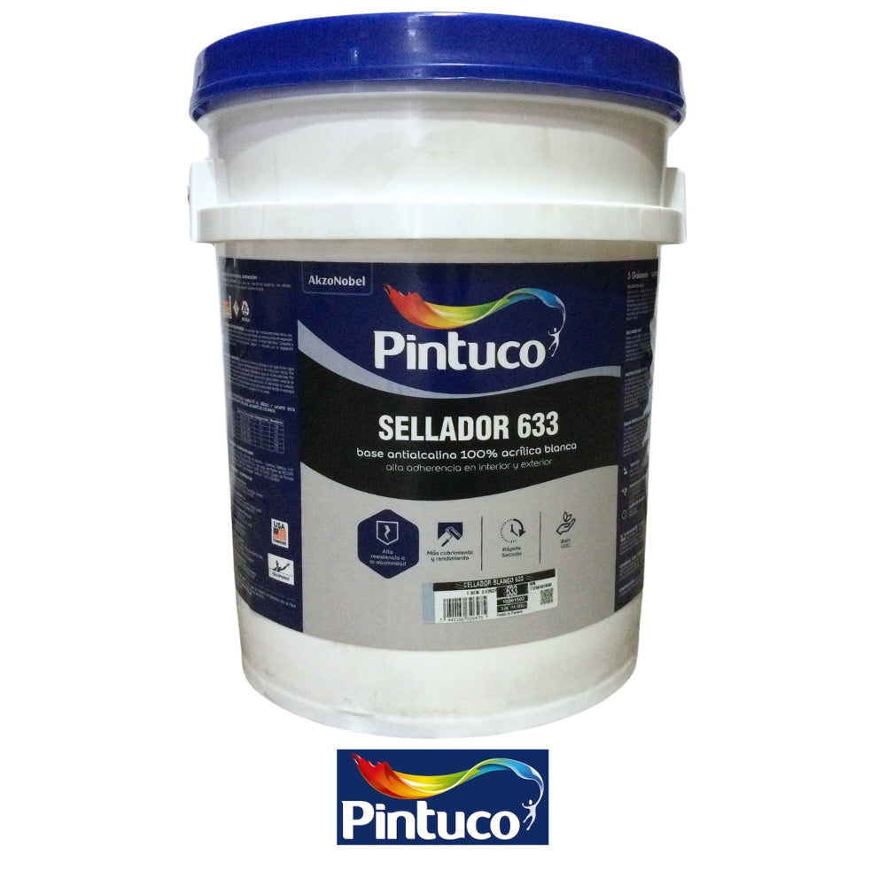 SELLADOR BLANCO 633 5 GL (18.925L) PINTUCO 10381502