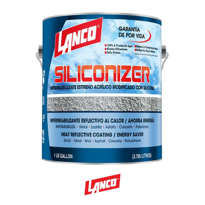PINTURA SILICONIZER GRIS GALON RC226-4 LANCO