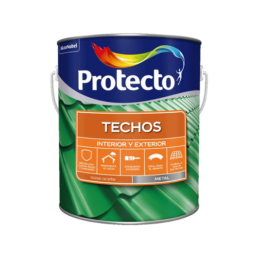 PINTURA PARA TECHO PROTECHOS VERDE 629 1 GL (3.785L)