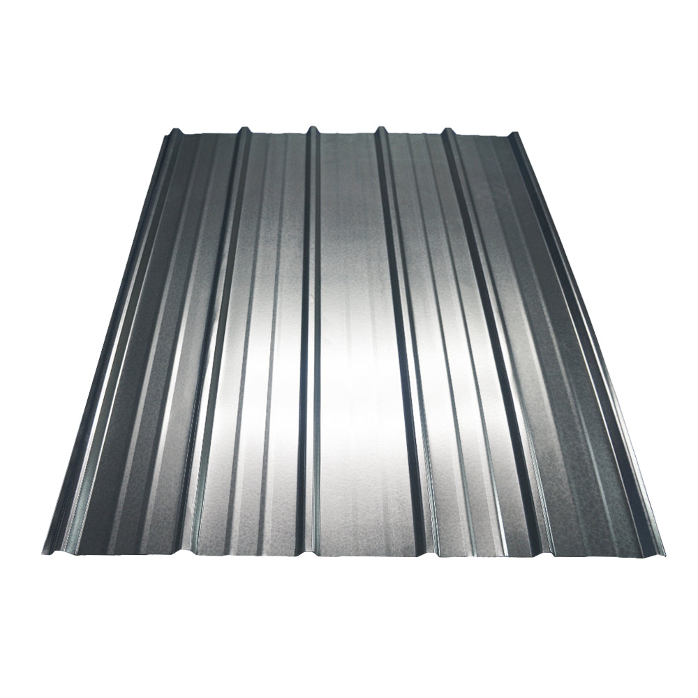 LAMINA DE ZINC CANAL ANCHO F2 42 PULGADAS X 18 PIES GALVANIZADA CALIBRE 26