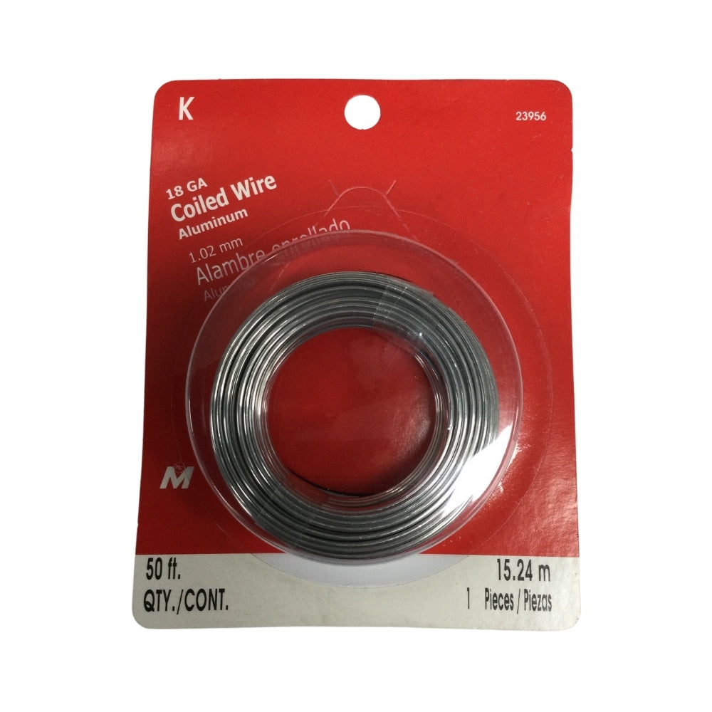 ALAMBRE DE ALUMINIO 18GA X 50'