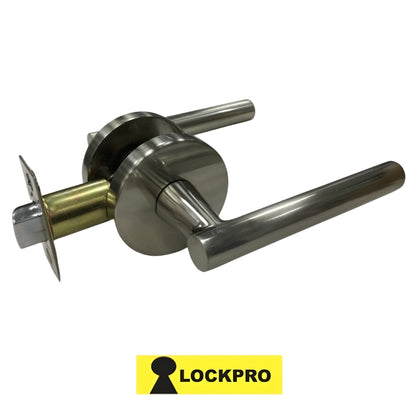 CERRADURA DE MANIJA DE PASO SATIN NIQUEL 50252-PS LOCKPRO