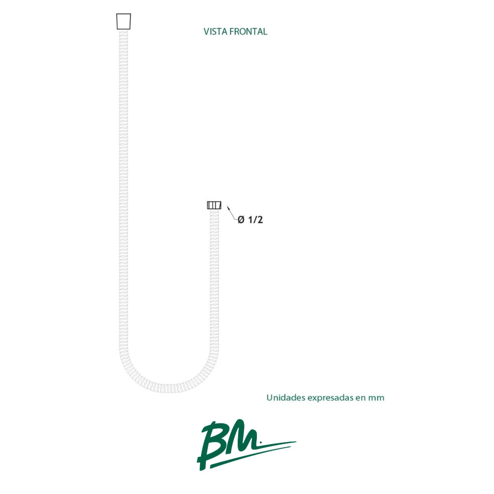 MANGUERA FLEXIBLE 1.5 M BM-077A