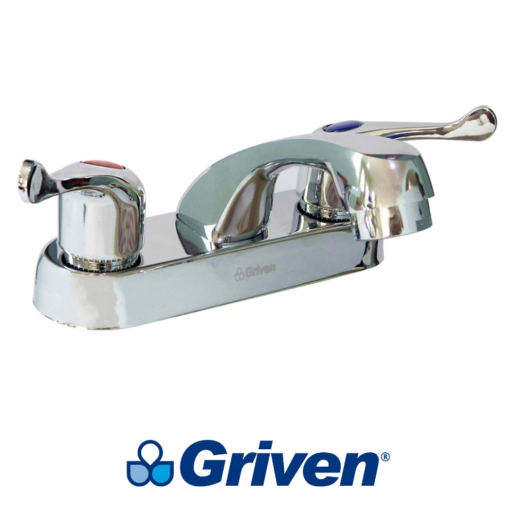 LLAVE DOBLE DE LAVAMANOS CROMADO GRIVEN A367-15061A