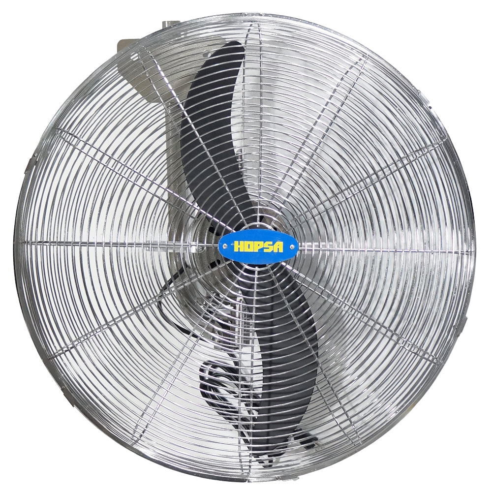 ABANICO INDUSTRIAL DE PARED DE 24 PULGADAS 200W 215M3/MIN (7588 CFM) PLATEADO -DF600TW