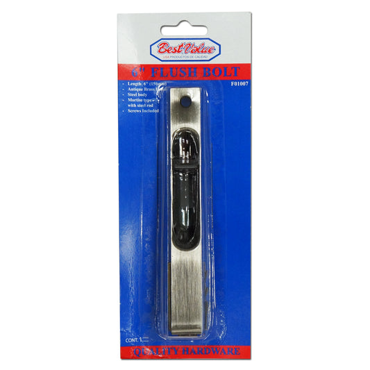PICAPORTE PARA EMBUTIR BRONCE 6 PULGADAS BEST VALUE