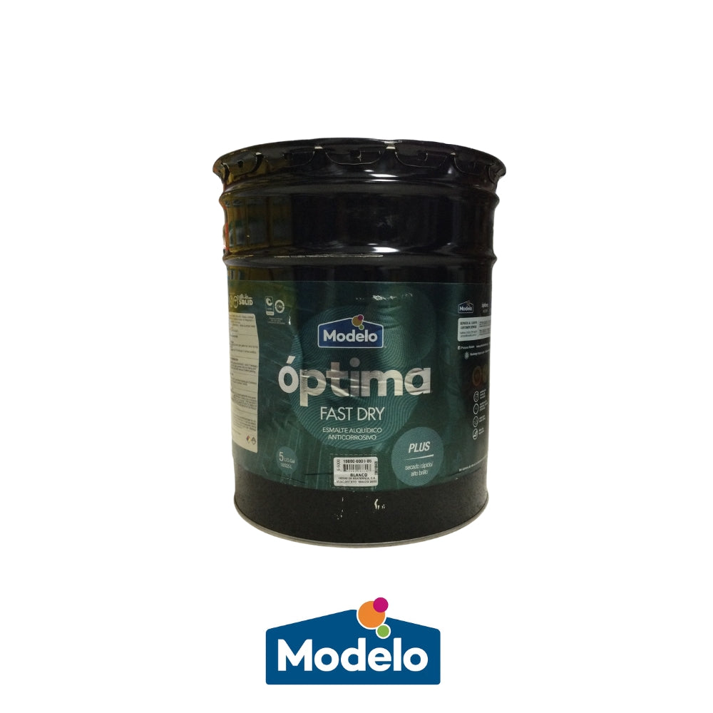 PINTURA ANTICORROSIVA OPTIMA FASTDRY BLANCO 5GL 15000-0000-05 MODELO
