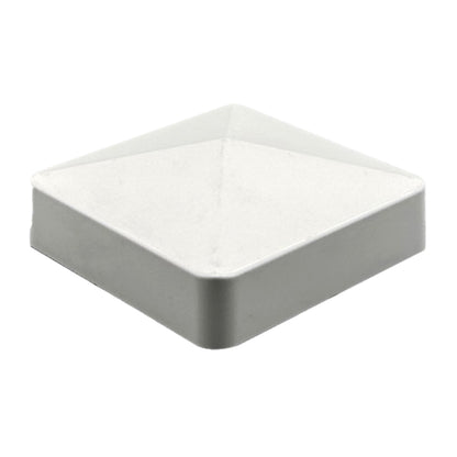 CERCA UPVC TAPAS FINALES PARA POSTE 5"X5" BLANCO