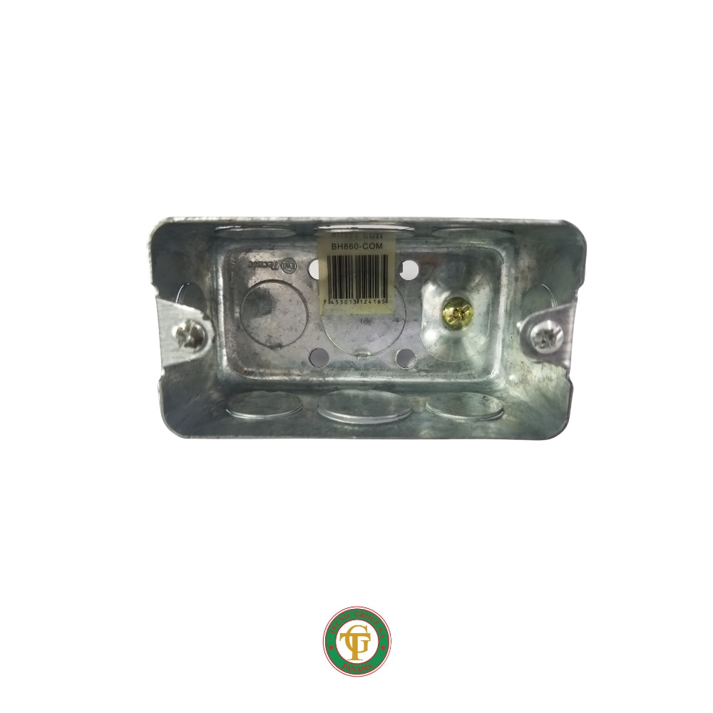 CAJILLA UTILIDAD 2 X 4 PULGADAS KO 1/2 X 3/4 PULGADAS