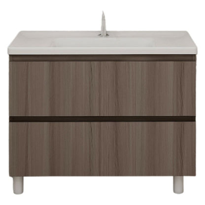 MUEBLE DE BAÑO EN PLYWOOD LAMINADO CON LAVAMANO Y GRIFERIA 2 GAV 0.90X0.46X0.86 M COLOR YK201-C4 MOD. YKL-V007 PLY