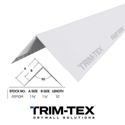 PERFIL FAST EDGE PAPEL MEDIO RAPIDO 10 PIES FEP10M TRIMTEX