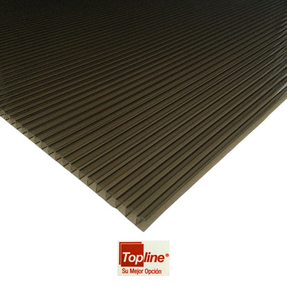 LAMINA DE POLICARBONATO ALVEOLAR 4 PIES X 10 PIES X 6MM HUMO TOPLINE