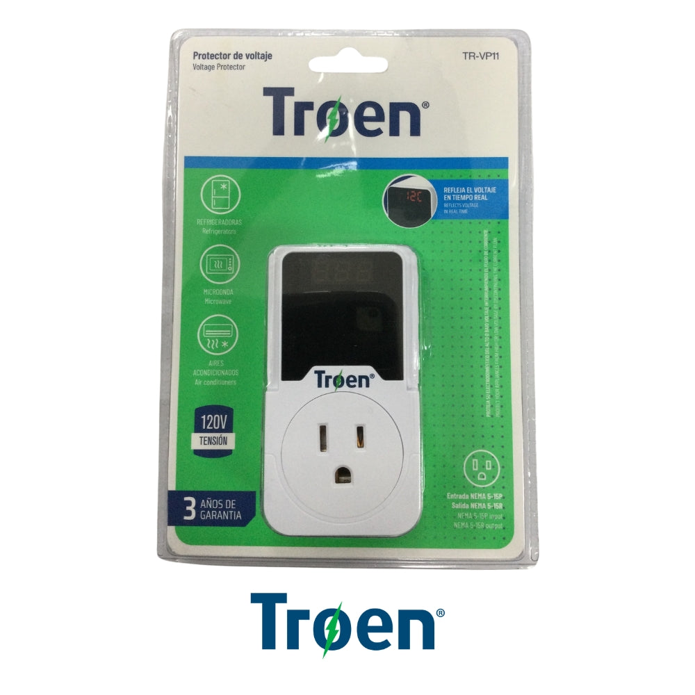 PROTECTOR DE VOLTAJE DIGITAL 120V
