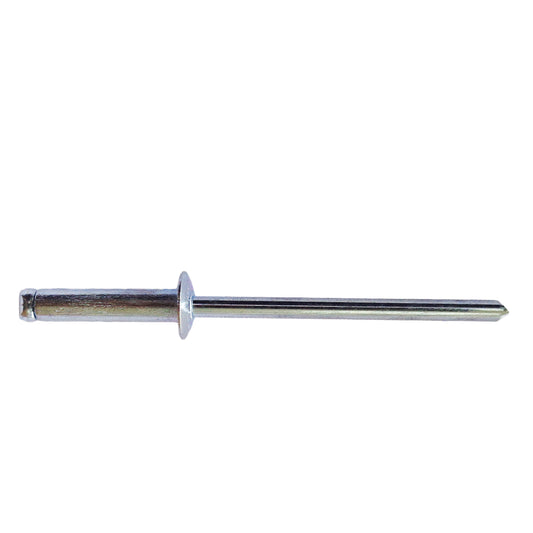 REMACHE CIEGO GALVANIZADO   1/8 PULGADAS DE ESPESOR X 0.525 PULGADAS ALTO DE CABEZA