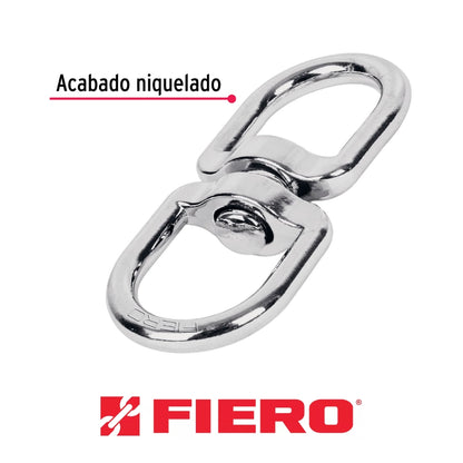 DESTORCEDOR DE CADENA DE ZINC PARA CABLE(5) 5/16" FIERO