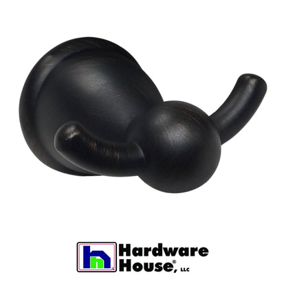 GANCHO PARA BATA DOBLE HIGHLAND MONTAJE CON TORNILLO OCULTO 2.68 PULGADAS BRONCE CLÁSICO 15517840