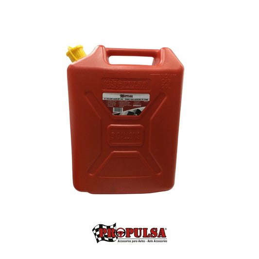 TANQUE PARA GASOLINA PLASTICO 20 LITROS (5.28 GALONES)