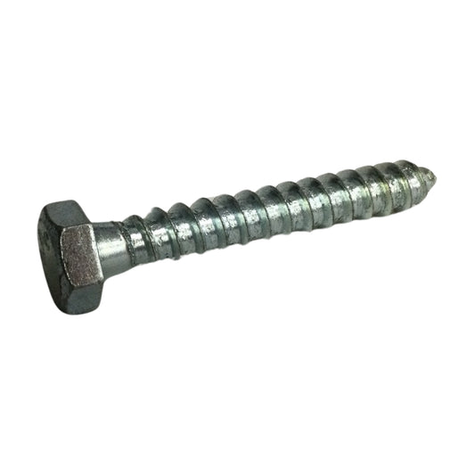 TORNILLO TIRAFONDO HEXAGONAL ZINCADO ACERO GRADO 2 3/8 PULGADAS x 2-1/2 PULGADAS