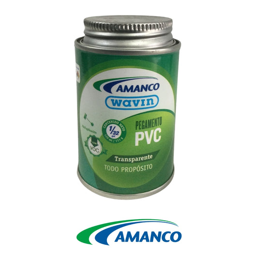PEGAMENTO TRANSPARENTE P/PVC 1/4 PT