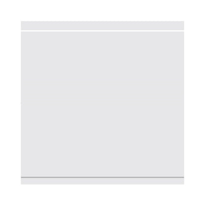 CIELO RASO DE PVC BLANCO BRILLO U/V SIN DIVISION 8mm X 20cm X 5.9m (1.18m2) SKYLINE
