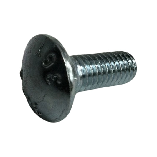 PERNO DE CARRUAJE ZINCADO ACERO GRADO 2 3/8 PULGADAS-16 x 1 PULGADAS ROSCA ESTANDAR