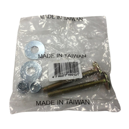 TORNILLOS TRASEROS DE METAL PARA INODORO - PAR