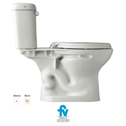 INODORO FV DOS PIEZAS MILÁN HET PALANCA COLOR BONE E115-E-BO