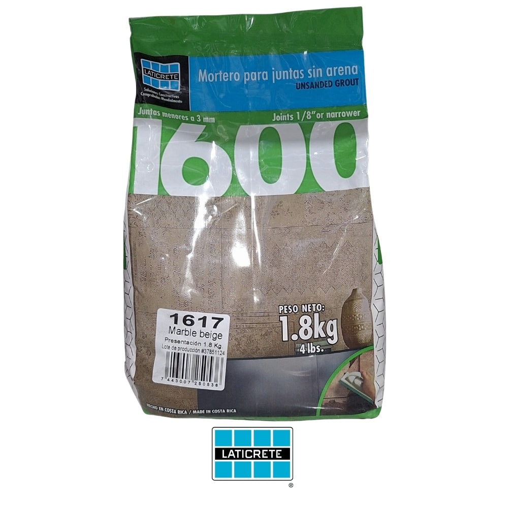 WALL GROUT 1617  MARBLE BEIGE - 1.8 KG