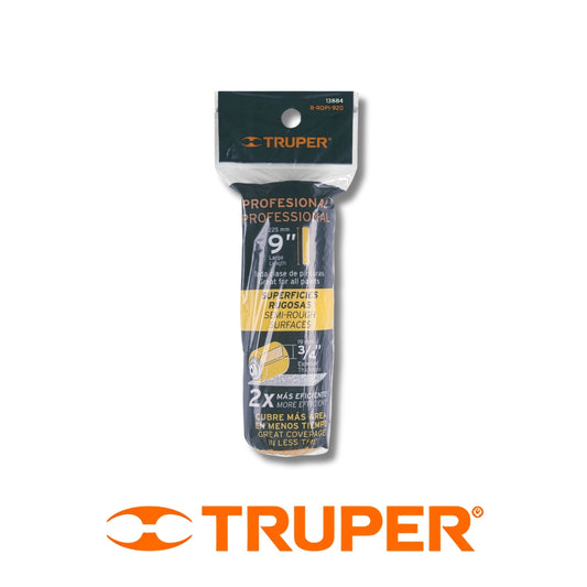 MOTA PARA RODILLO SEMI LISA 9 PULGADAS - 3/4 PULGADAS TRUPER