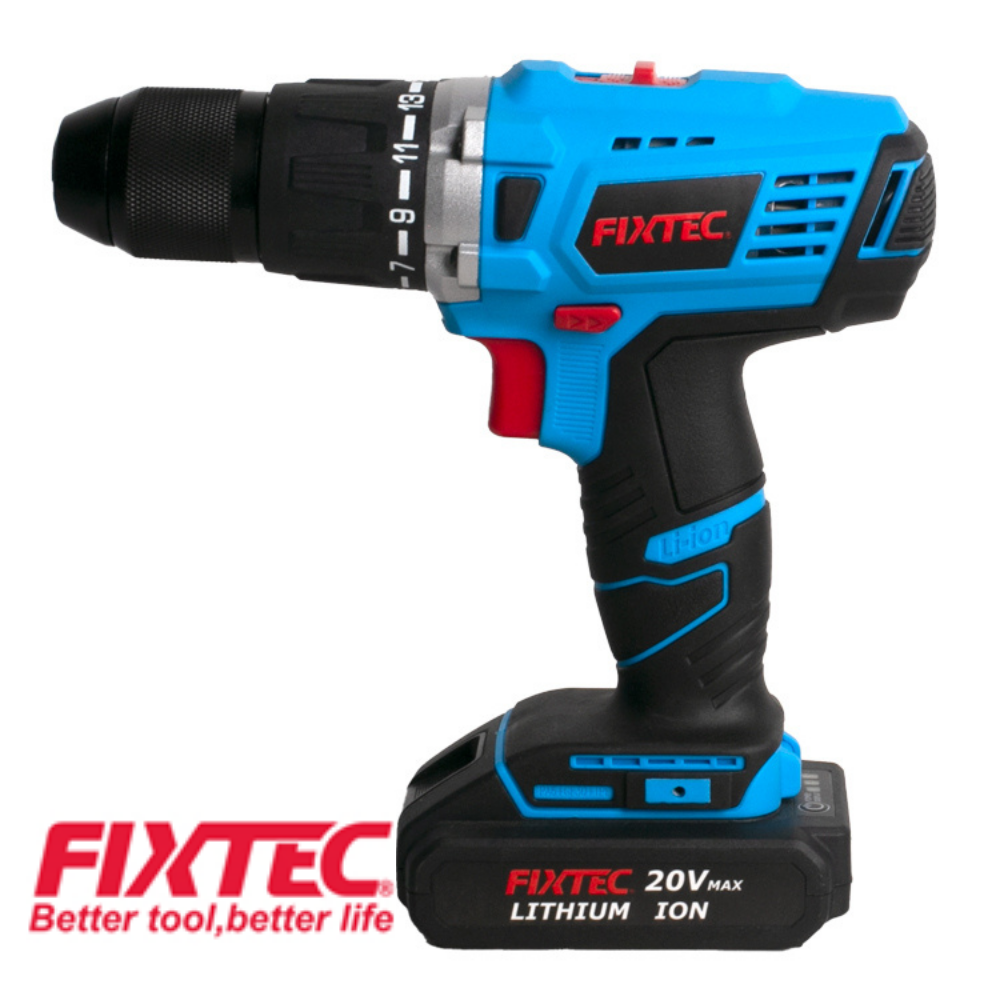 TALADRO DE IMPACTO INALAMBRICO FIXTEC FCD20L02-110V 20V