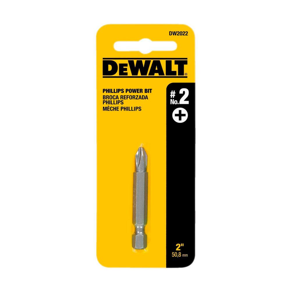 PUNTA PHILLIPS #2 PARA ATORNILLADOR DW2022Z DEWALT