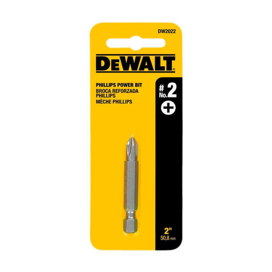 PUNTA PHILLIPS #2 PARA ATORNILLADOR DW2022Z DEWALT