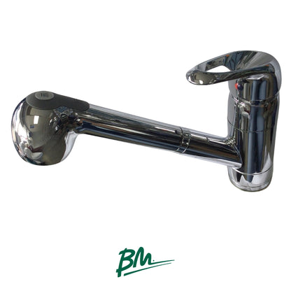 LAVE DE FREGADERO MONOMANDO MANGUERA EXTRAIBLE ACABADO CROMO BM825-0201