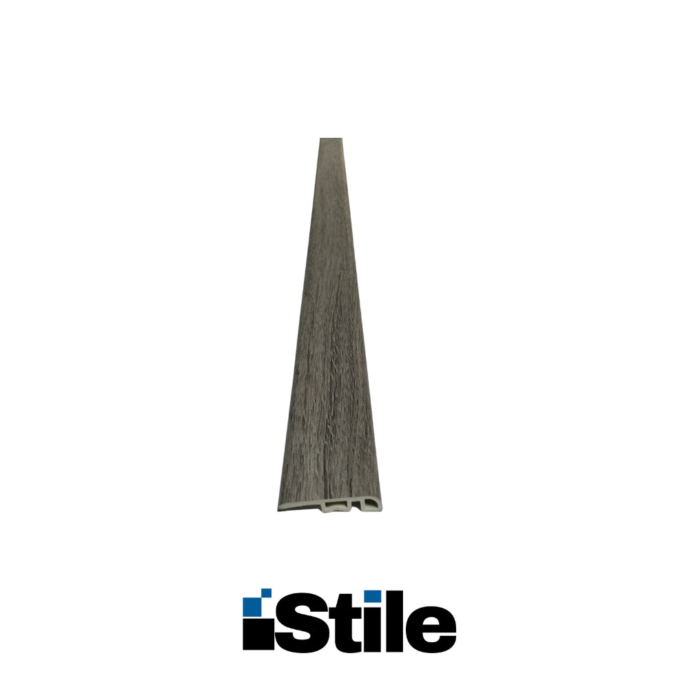 MOLDURA ADAPTADOR PARA PISO LAMINADO PVC-SPC3001 ROBLE GRIS 2400X35X8MM