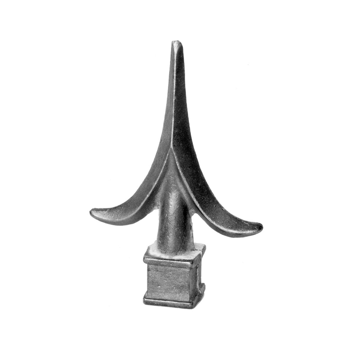 PUNTA  LANZA DECORATIVA DE HIERRO FORJADO 140X28X25mm - 736/1