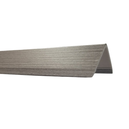 TAPA FINAL  REVESTIMIENTO  PARED  LWPC-03  GRIS OSCURO 30X30X2880MM