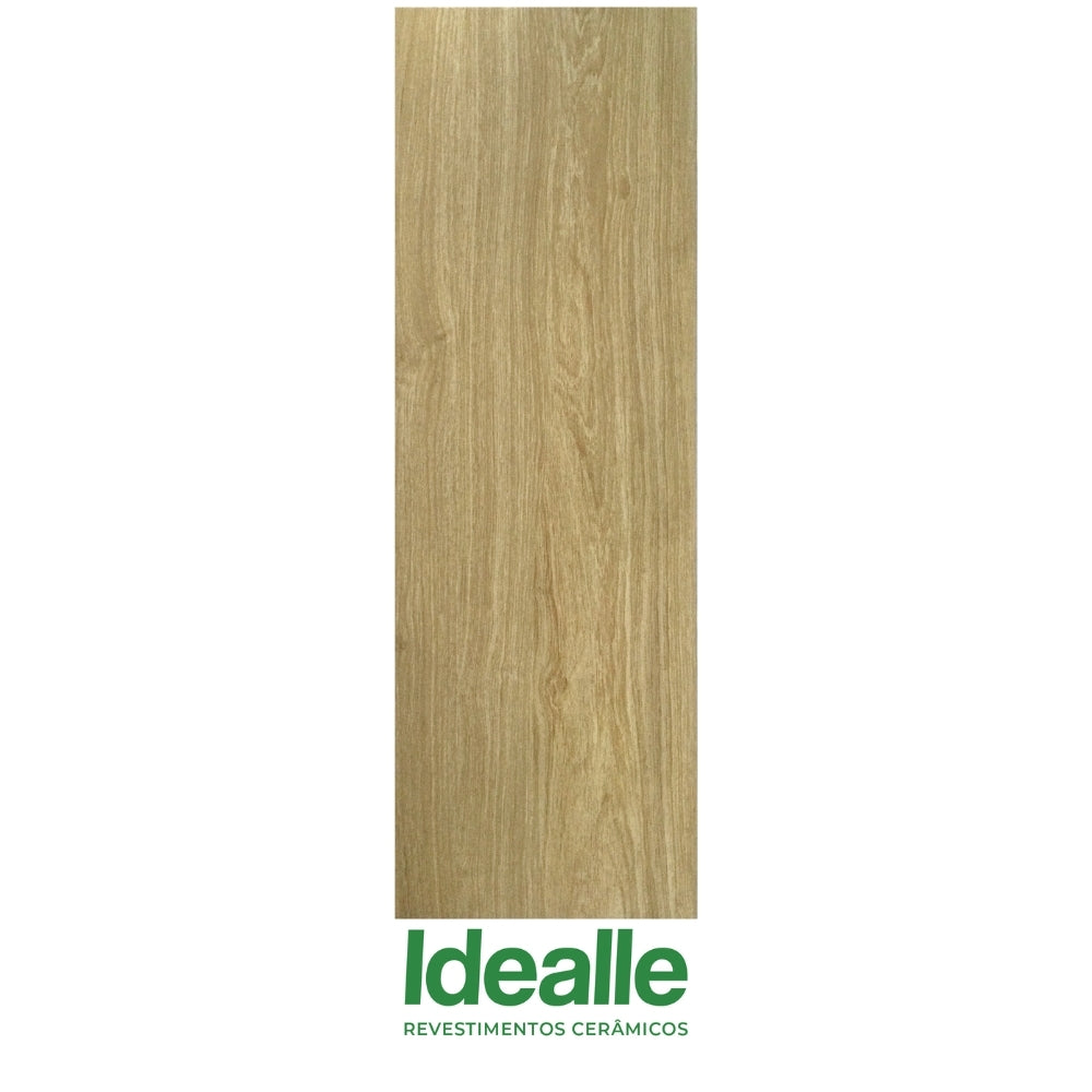 PISO DE CERAMICA TIPO MADERA IDEALLE SUGAR BLONDE 20X60 CM 1.70M2 CAJA 29309