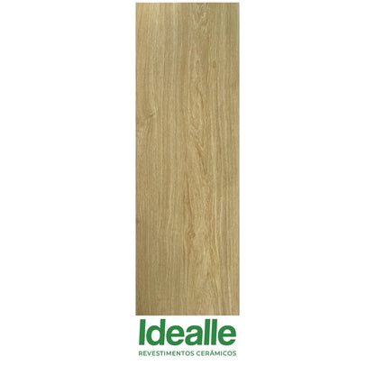 PISO DE CERAMICA TIPO MADERA IDEALLE SUGAR BLONDE 20X60 CM 1.70M2 CAJA 29309
