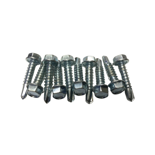 TORNILLO AUTO PERFORANTE GALVANIZADO #12 X 1 PULGADA PARA TECHO