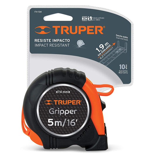 CINTA METRICA  PROFESIONAL 5m 3/4 PULGADAS  (FH-5M) TRUPER