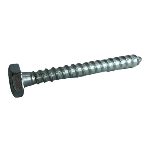 TORNILLO TIRAFONDO HEXAGONAL ZINCADO ACERO GRADO 2 1/4 PULGADAS x 2 PULGADAS