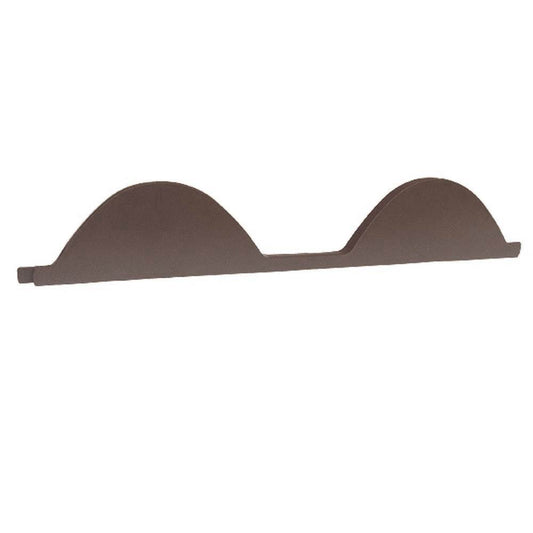 TAPA CANOA PLASTICO ACABADO CAFE/GRAFITO TEJA REAL